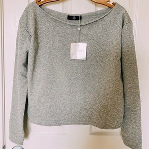 COPY - Missguided off the shoulder sweatshirt